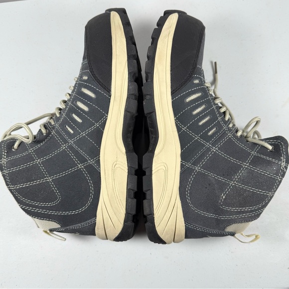 Moxie Trades Women's Jane Hi Composite Toe Hiker Work Boots in Navy Size 9 - Picture 11 of 13